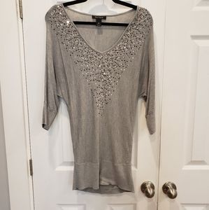 White House Black Market Sequin sweater